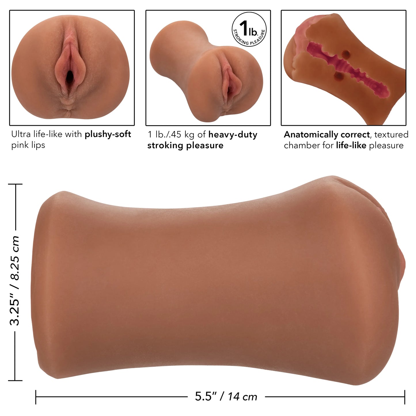 Stroke It Tight Pussy – Heavy-Duty Stroking Sleeve