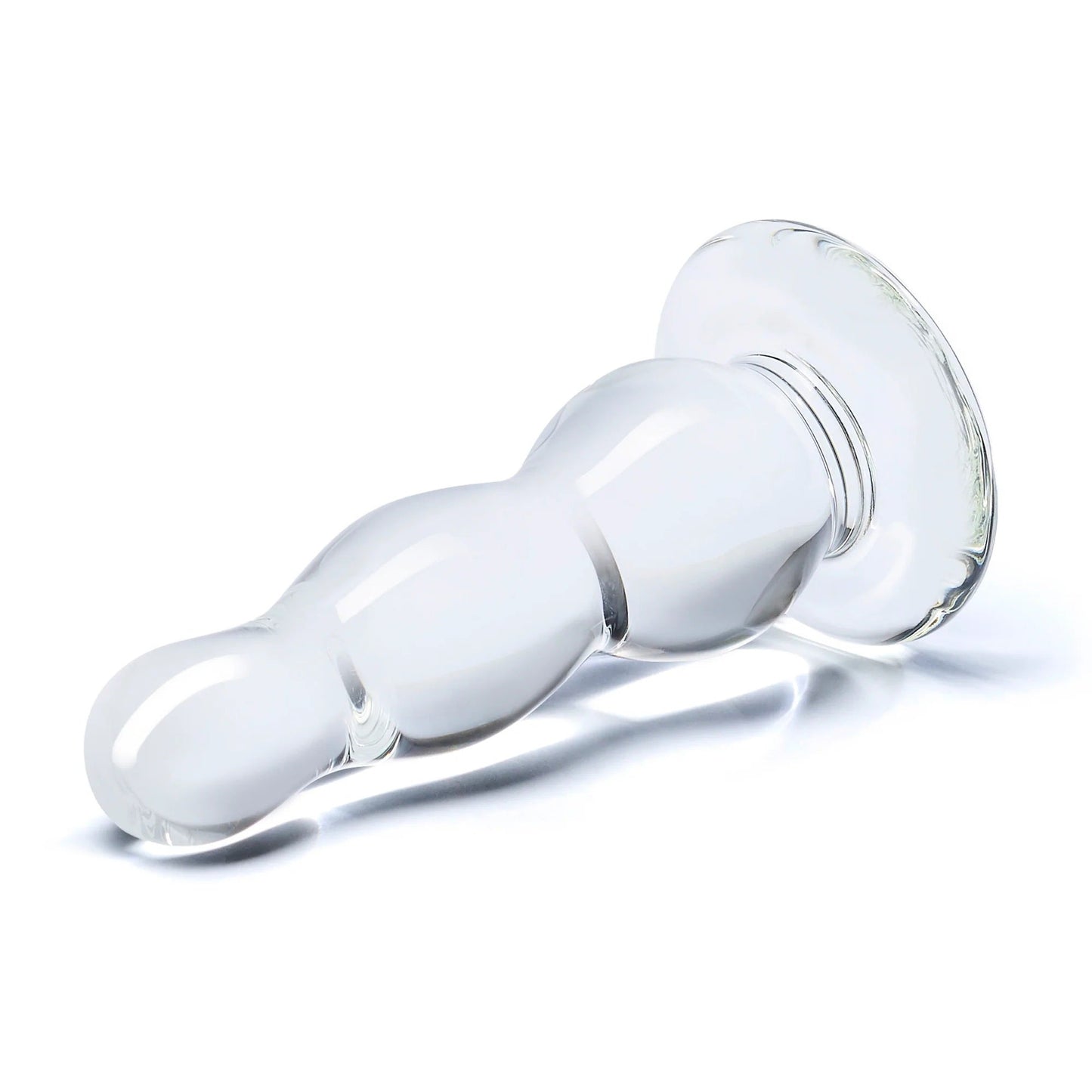 Glas 4 Inch Graduated Bulb Butt Plug
