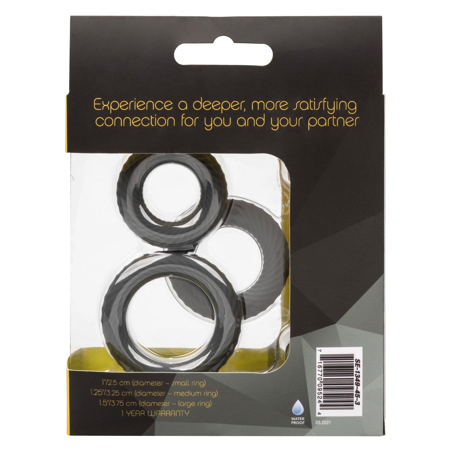 Link Up Ultra Soft Ultimate – Plush Stretchy Cock Ring Set