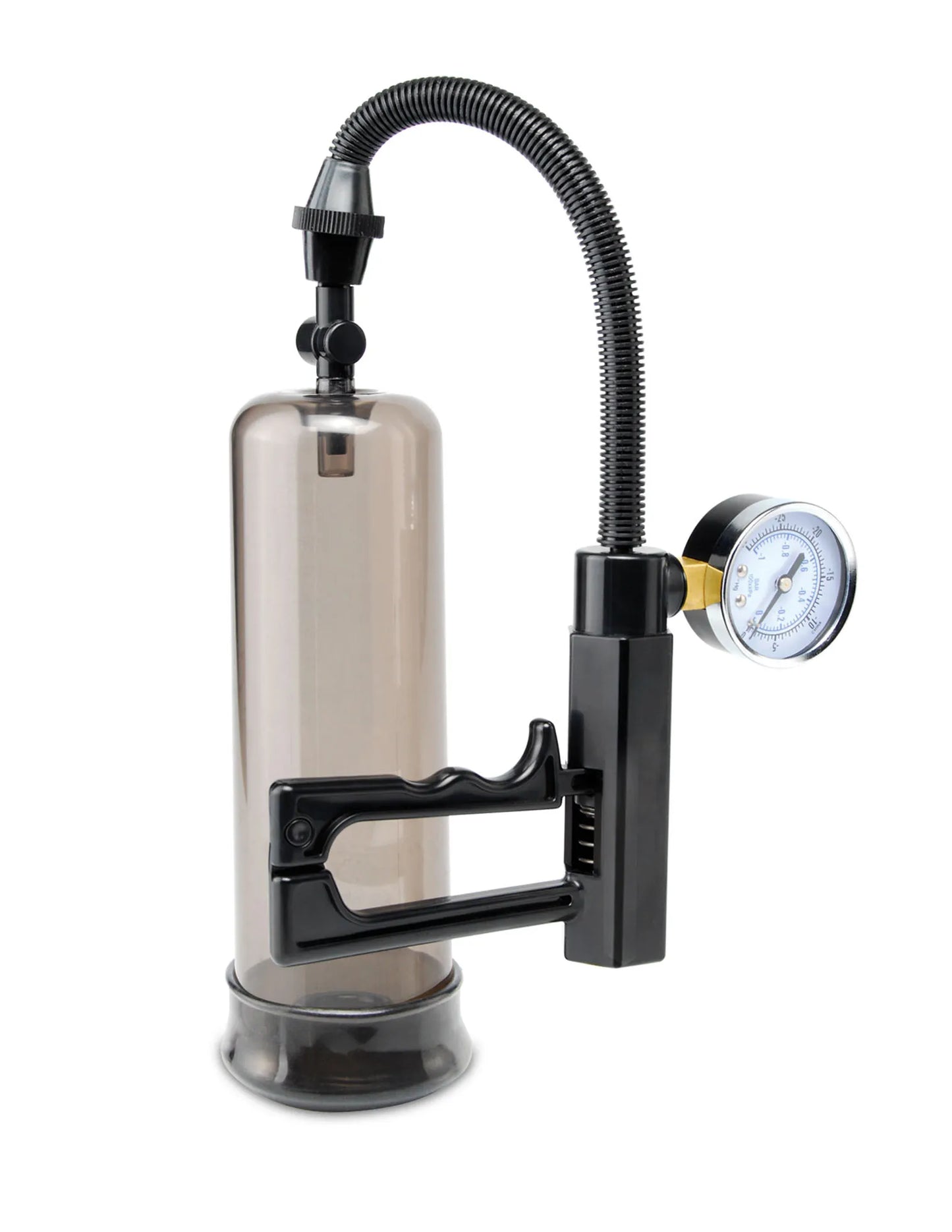 Pump Worx Pistol-Grip Power Pump (Black) – Handheld Penis Pump