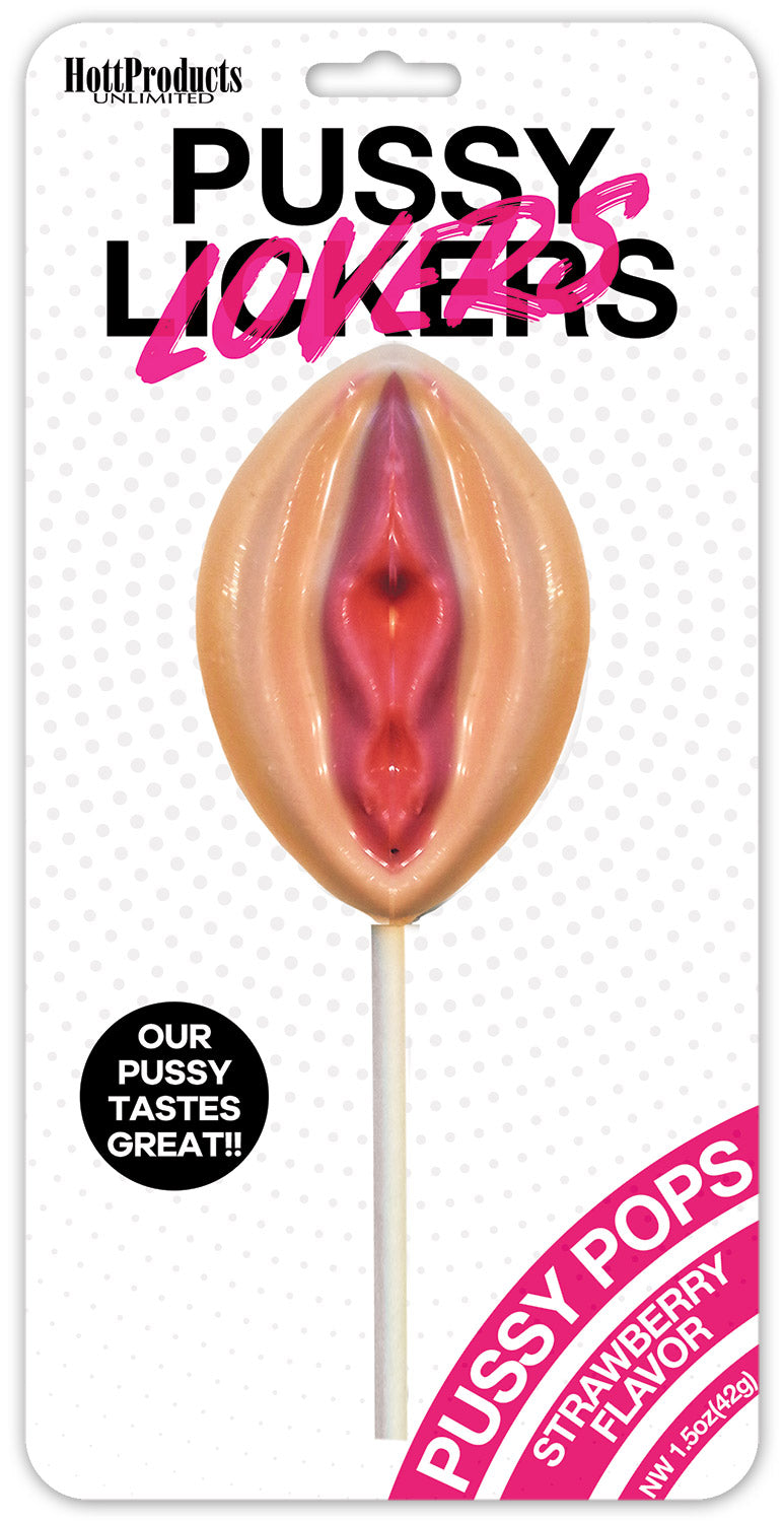 Pussy Lickers Pussy Pops – Novelty Adult-Themed Candy Lollipop Treats