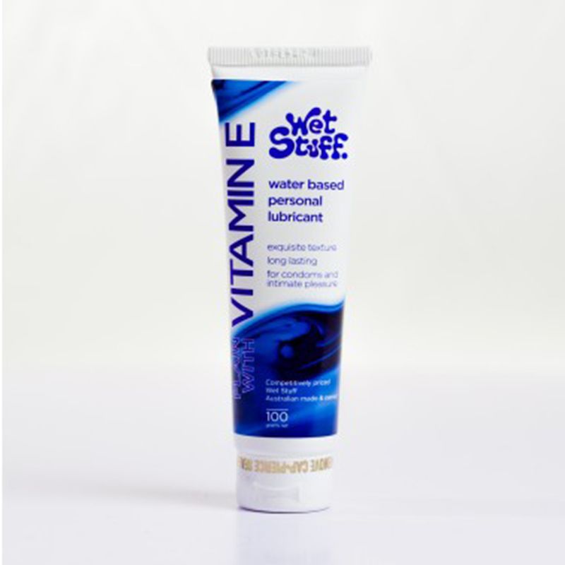 Wet Stuff Plain Enriched With Vitamin E – Water-Based Lubricant