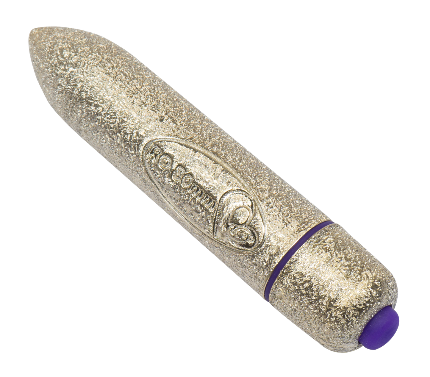 RO-80mm 7 Speed Precious Rose Gold Vibrating Bullet Toy