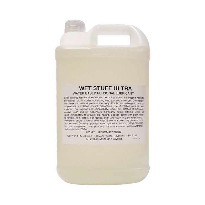 Wet Stuff Ultra – 5kg Water-Based Lubricant