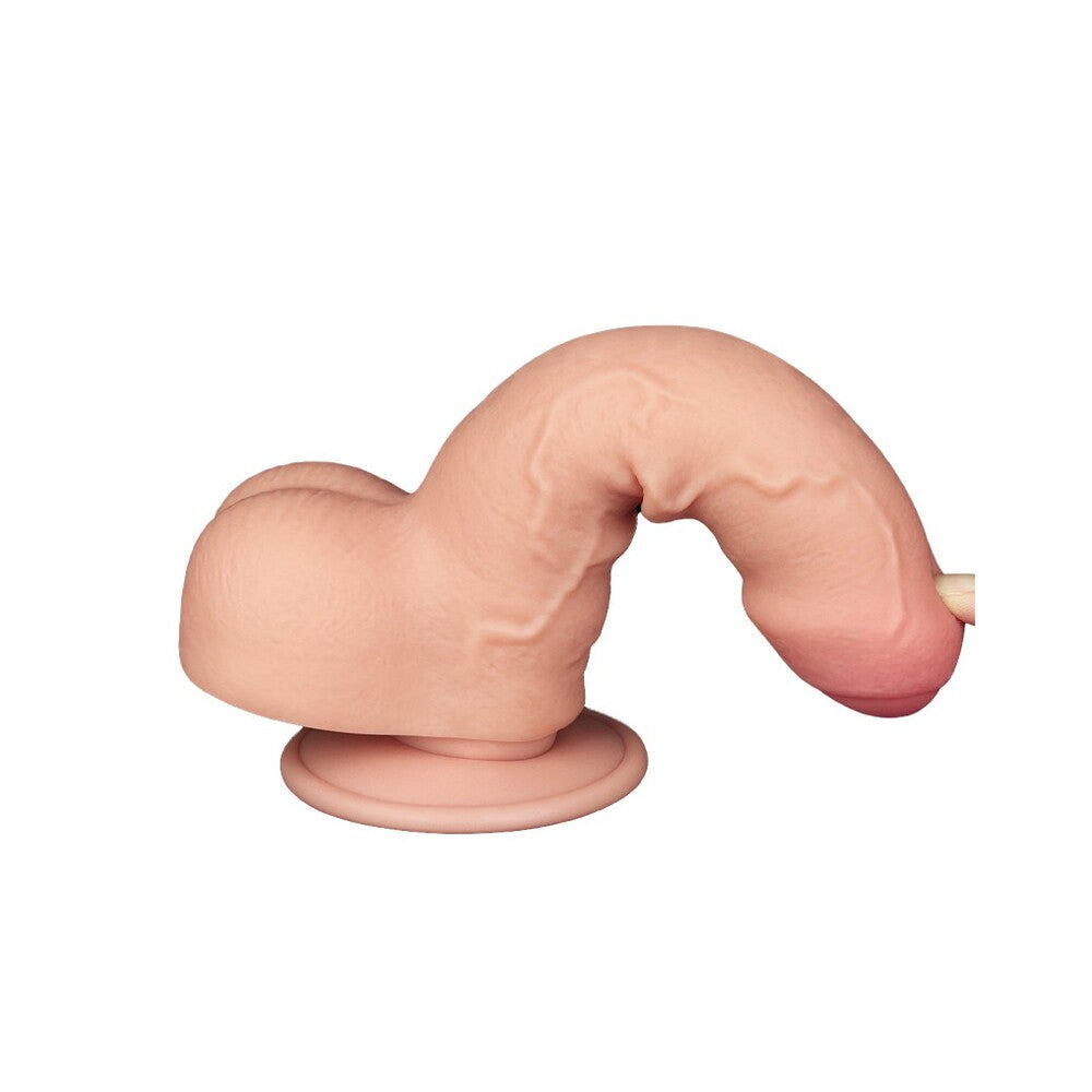 Lovetoy Sliding Easy Bend – 7 Inch Realistic Dildo