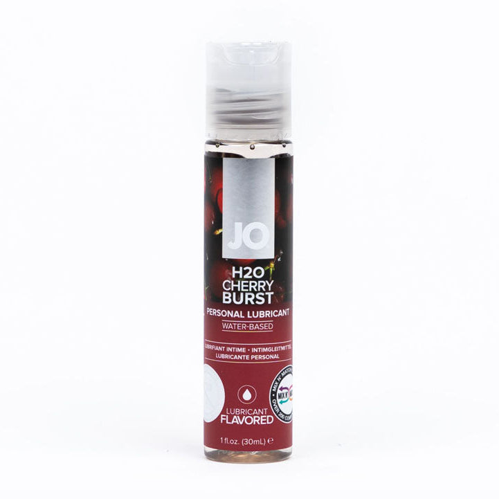 JO H2O Cherry Burst – Cherry Flavored Water-Based Lubricant 30 ml