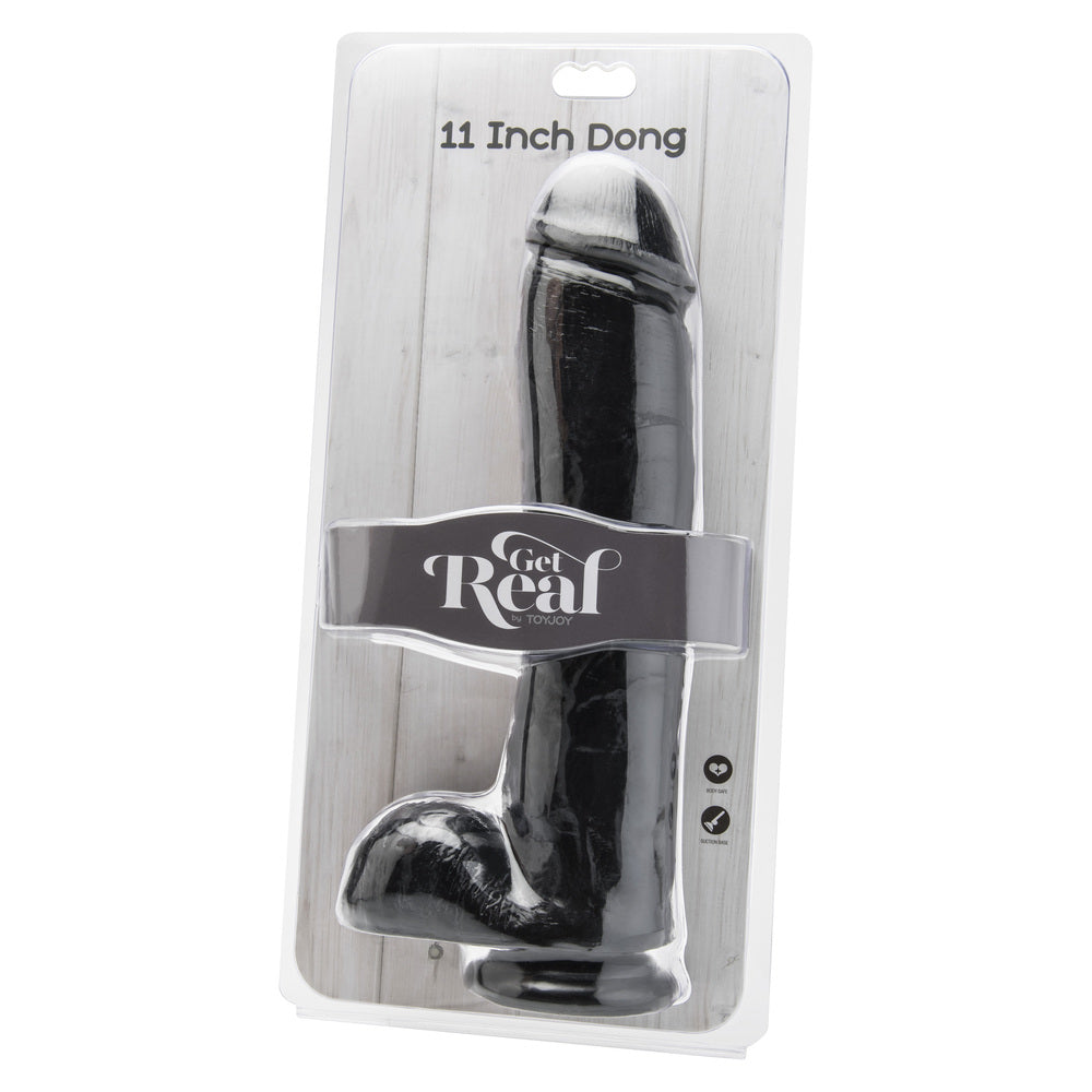 ToyJoy Get Real 11 Inch Dong With Suction Cup Base – 2.25 Inch Dong