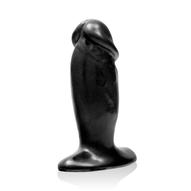 Realistic Cock Plug Black Small – 4 Inch PVC Small Butt Plug
