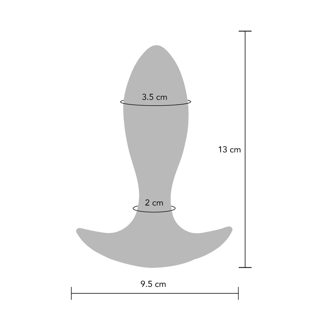 ToyJoy Buttocks The Brave – Remote-Controlled Vibrating Butt Plug