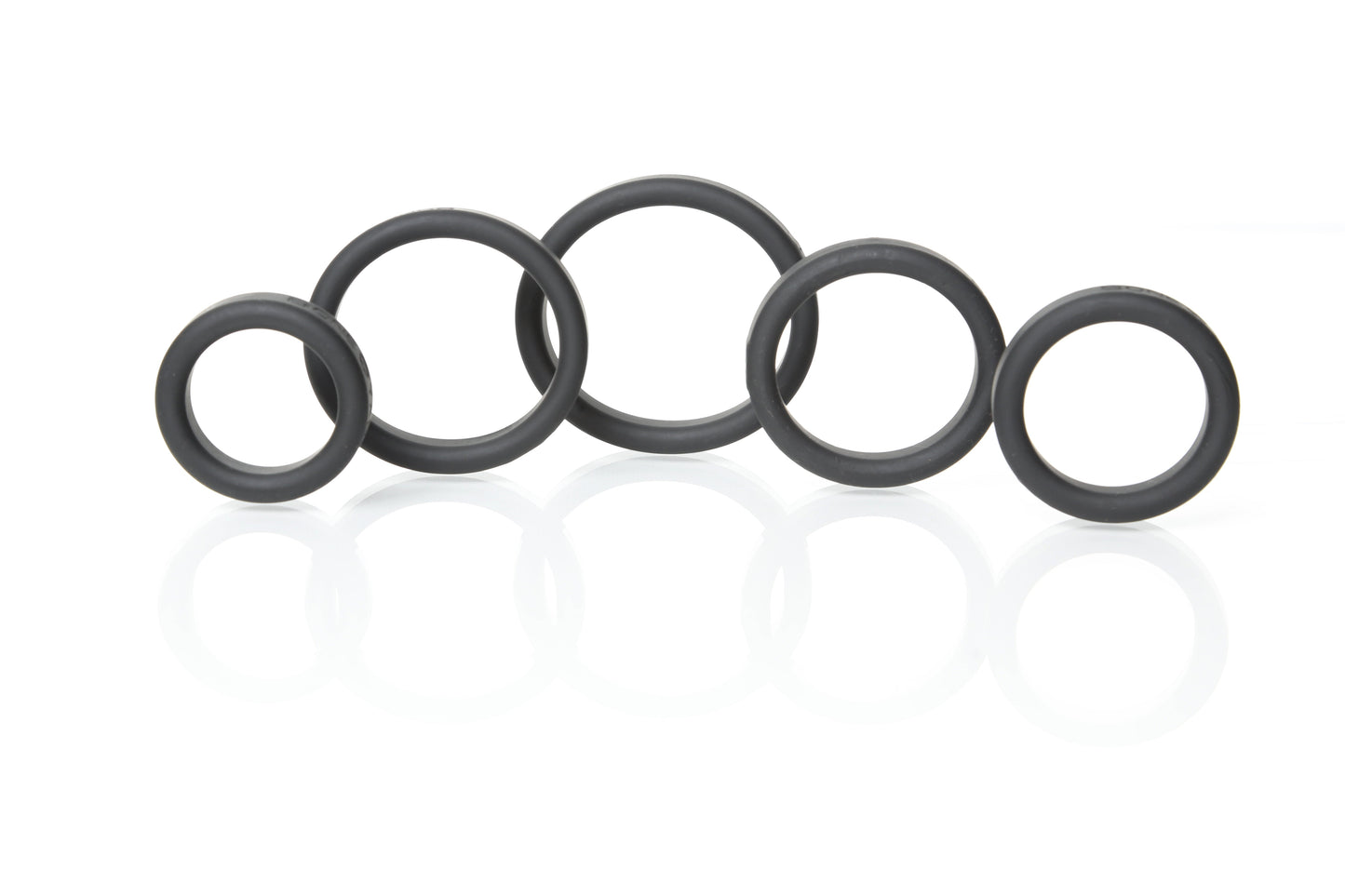 Boneyard Silicone Ring Five Piece Kit Black
