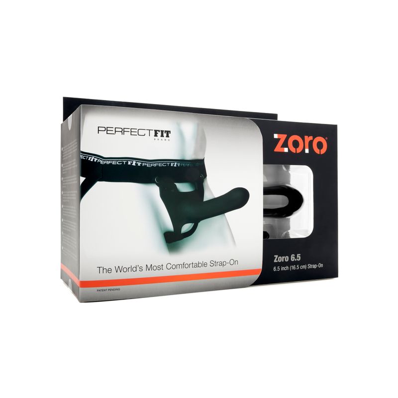 Zoro Strap-On 6.5 Inch – Soft Touch Silicone Strap-On