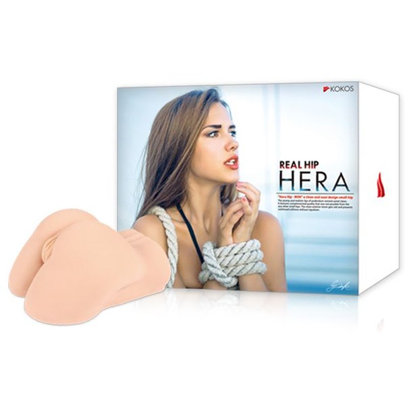 Real Hip Hera Dual Channel Masturbator for Authentic Pleasure