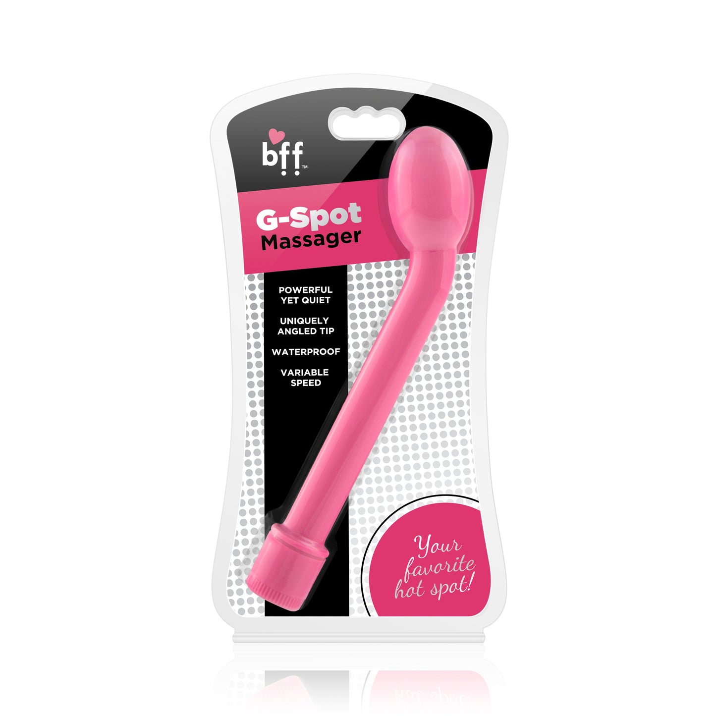 Curved G Spot Massager (Pink) – Vibrator
