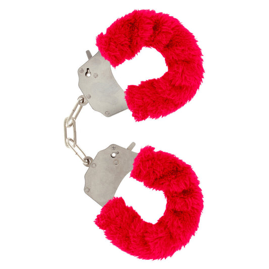 ToyJoy Furry Fun Wrist Cuffs – Soft Bondage Restraints with Keys