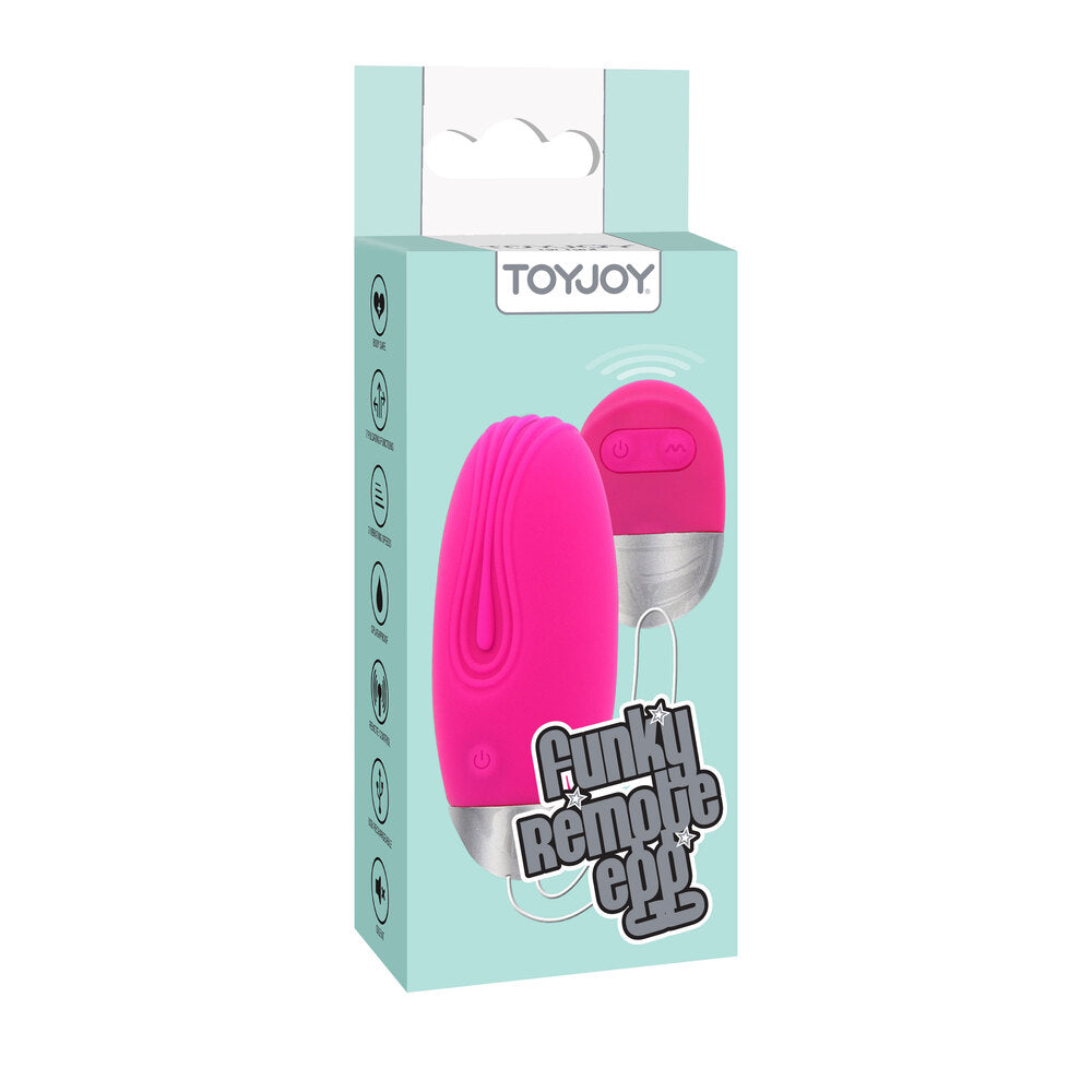 ToyJoy Funky Remote Egg – Remote-Controlled Love Egg