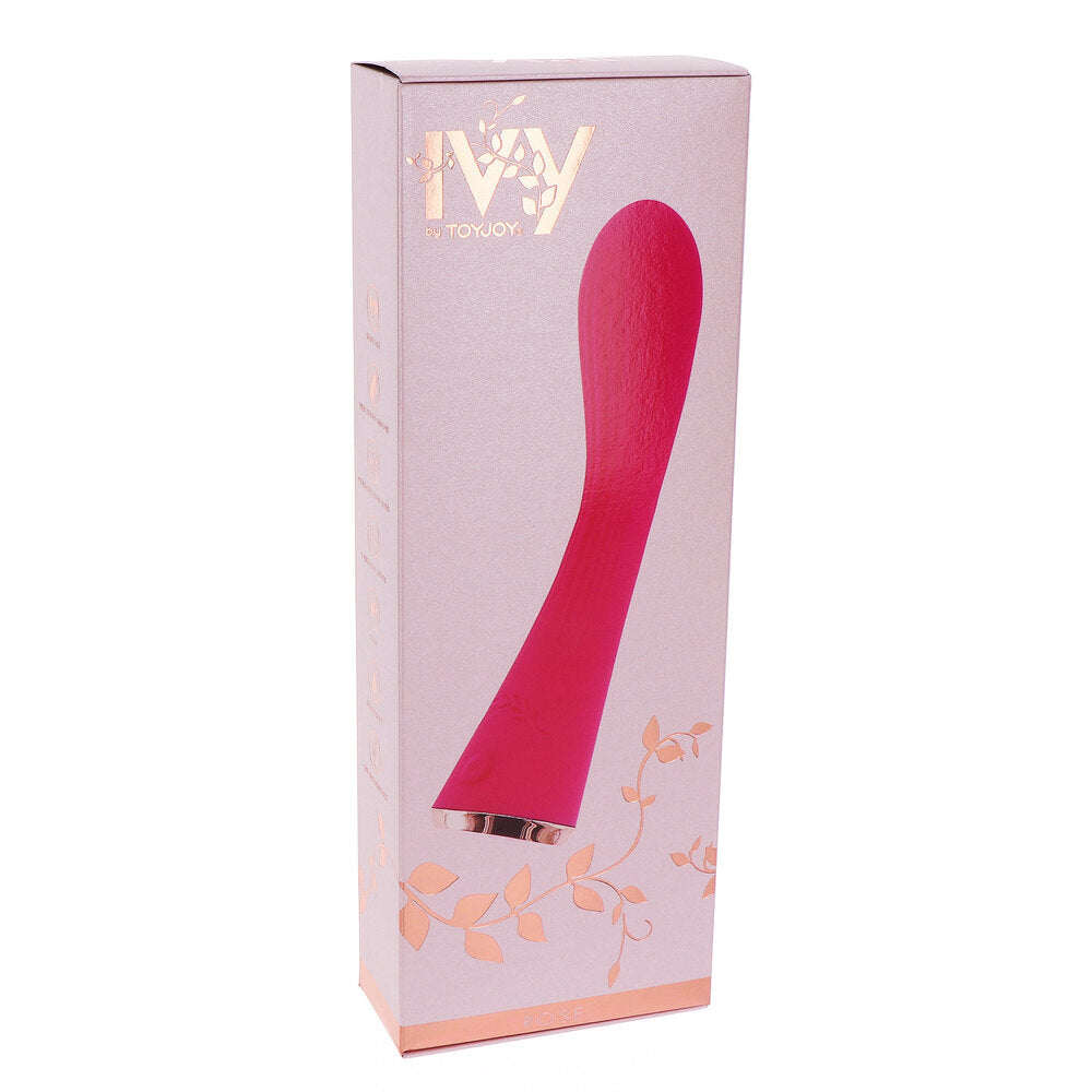 ToyJoy Ivy Rose Silicone Vibrator 7 Inch Splash Proof