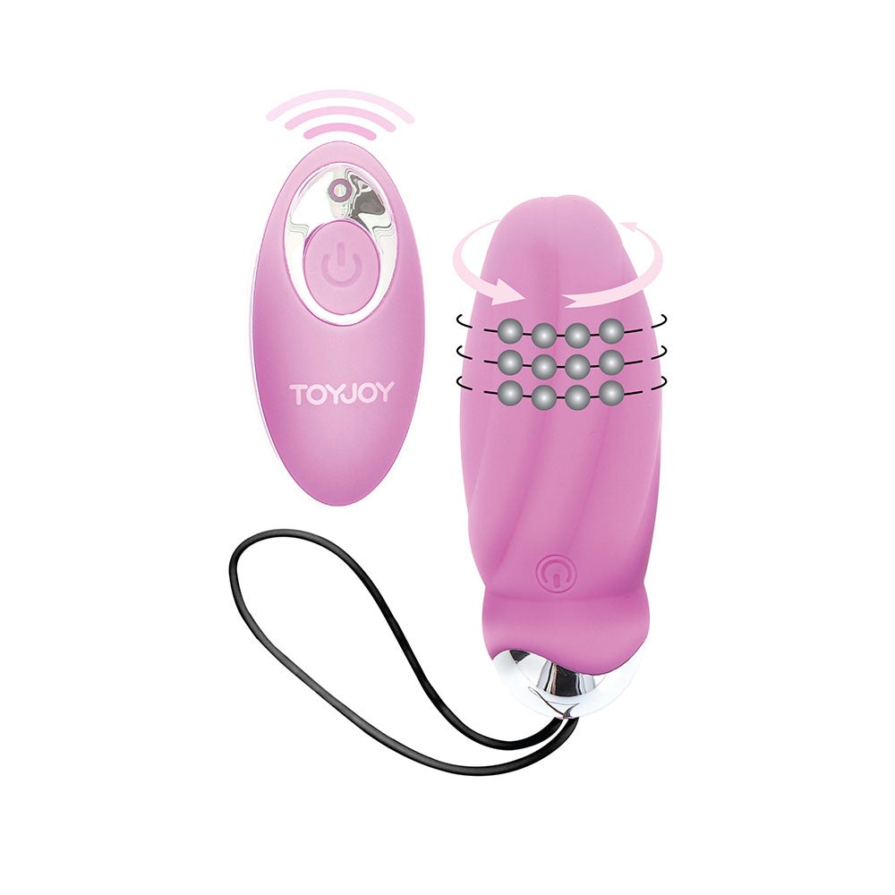 ToyJoy You Crack Me Up – Vibrating Egg with Rotating Love Beads