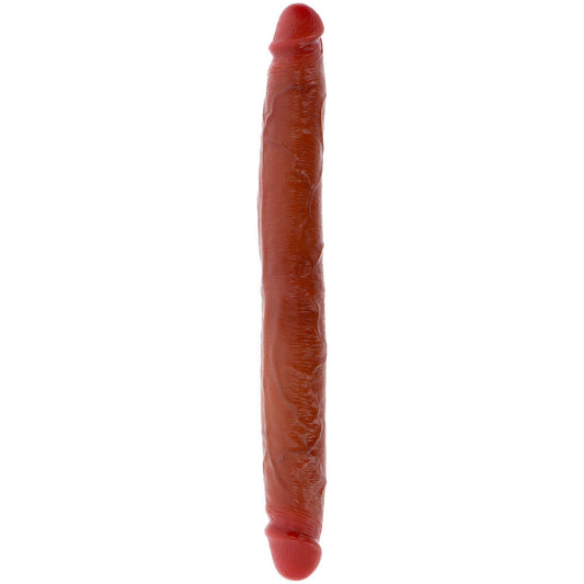 ToyJoy Silicone Foreskin Double Dong 13.7 Inch Silicone Dong
