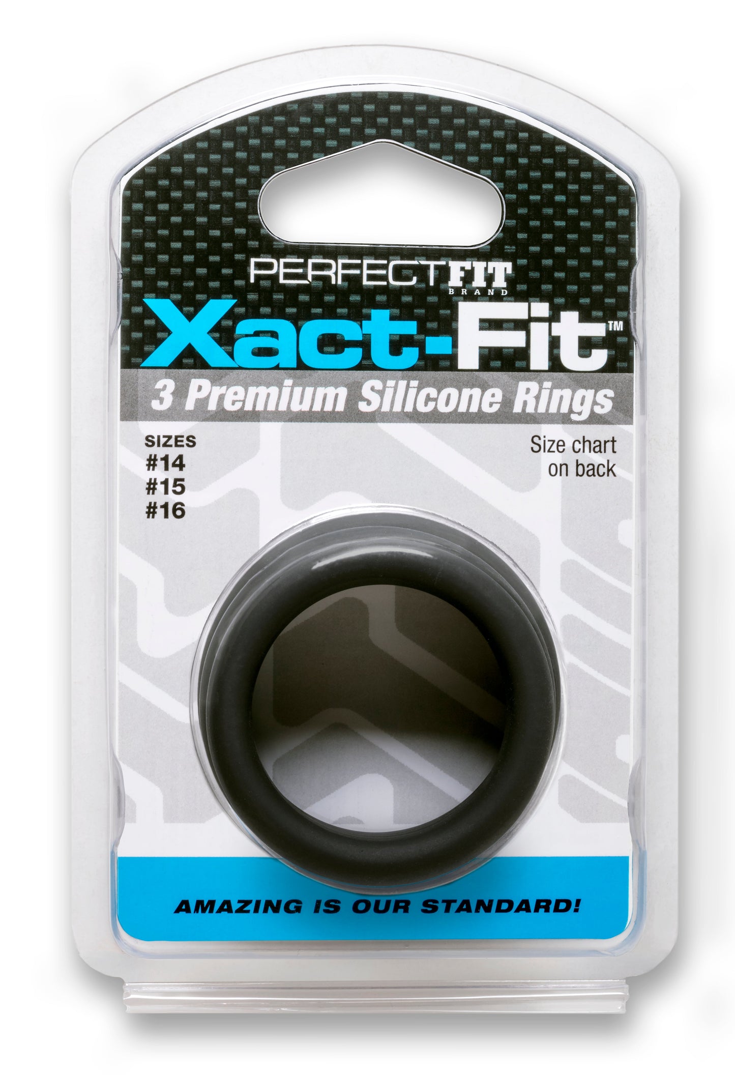 Perfect Fit XactFit Cock Ring Sizes 14, 15, 16 – Snug Fit Cock Rings