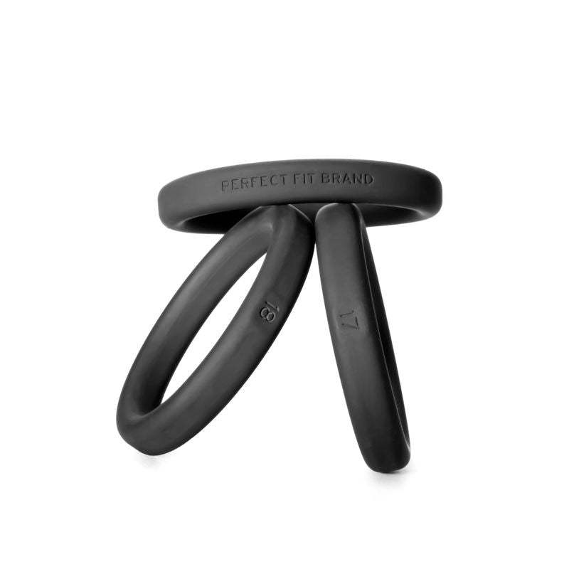 Perfect Fit XactFit Cock Ring Sizes 17 18 19 – Precision-Fit Cock Rings