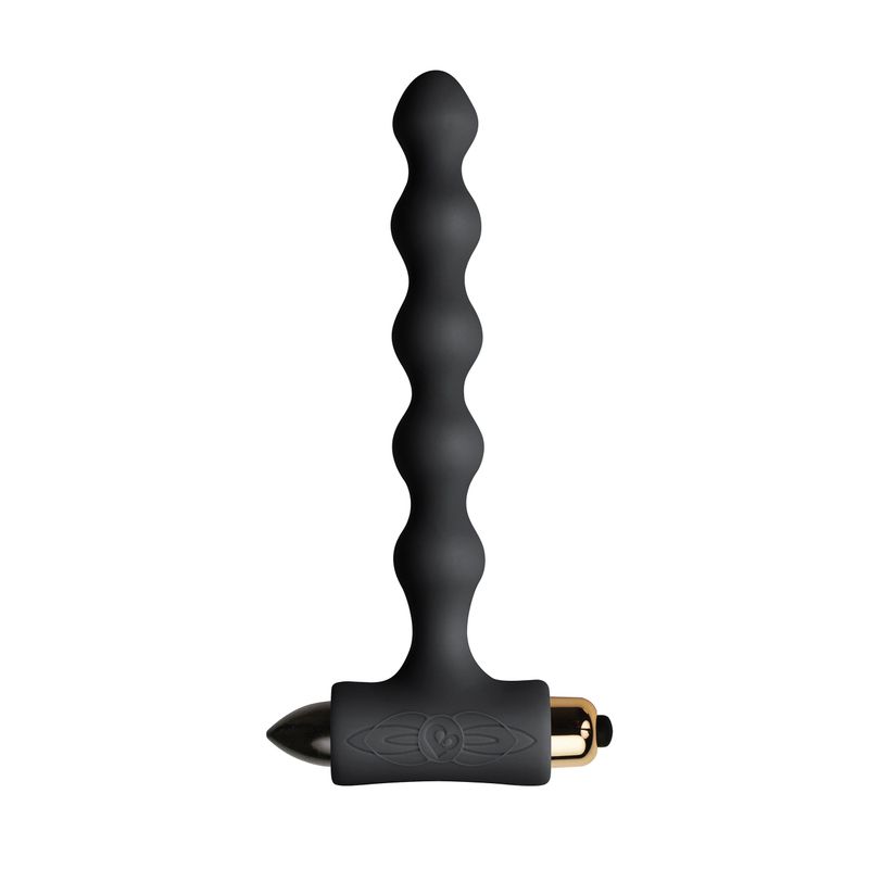 Rocks Off Pearls Petite Sensations – Vibrating Slim Anal Beads Butt Plug