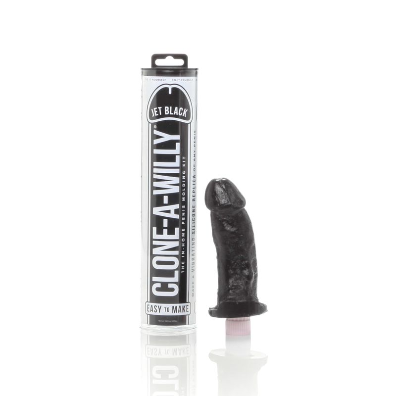 Clone A Willy Jet Black – DIY Customizable Vibrator Kit