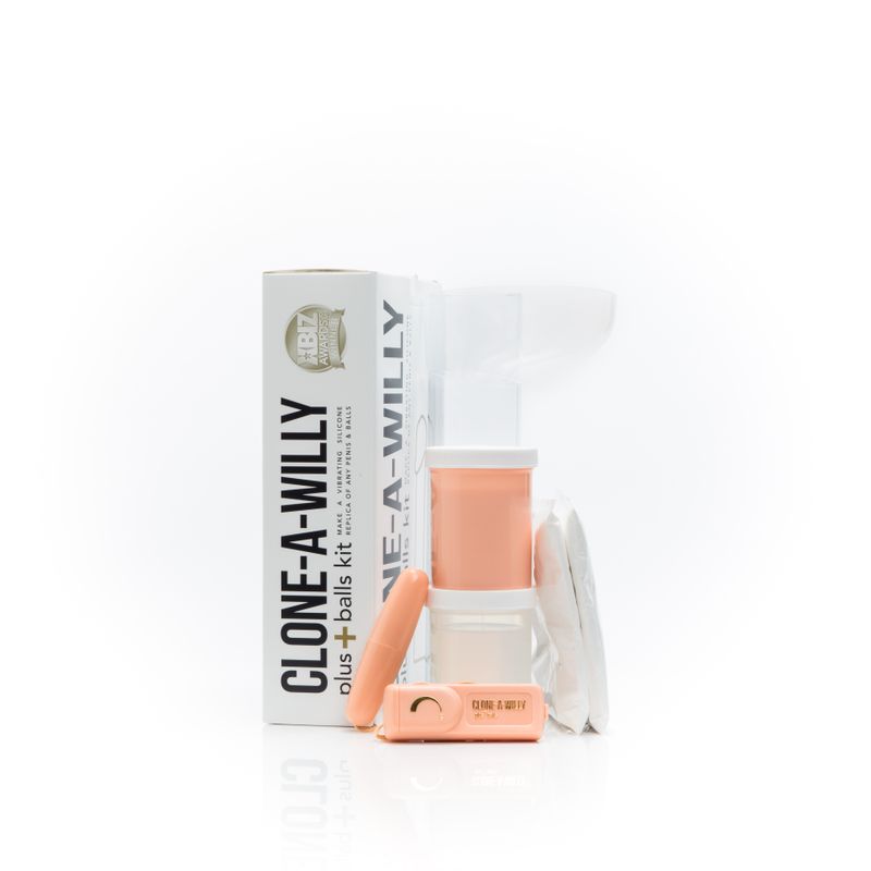 Clone-A-Willy Plus With Balls (Light Tone)