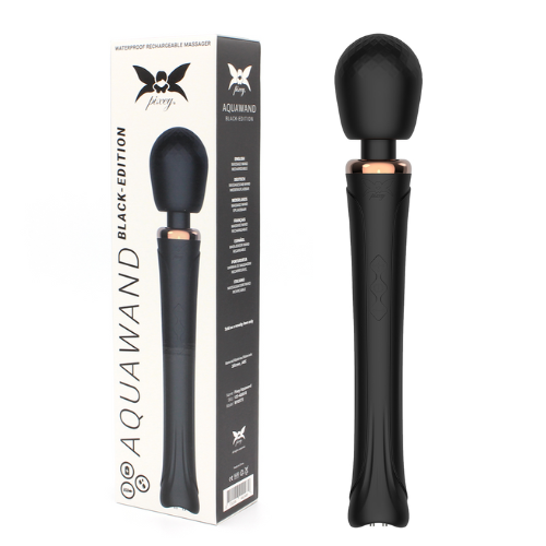 Pixey Aquawand Black Edition – Silent Powerful Massage Wand
