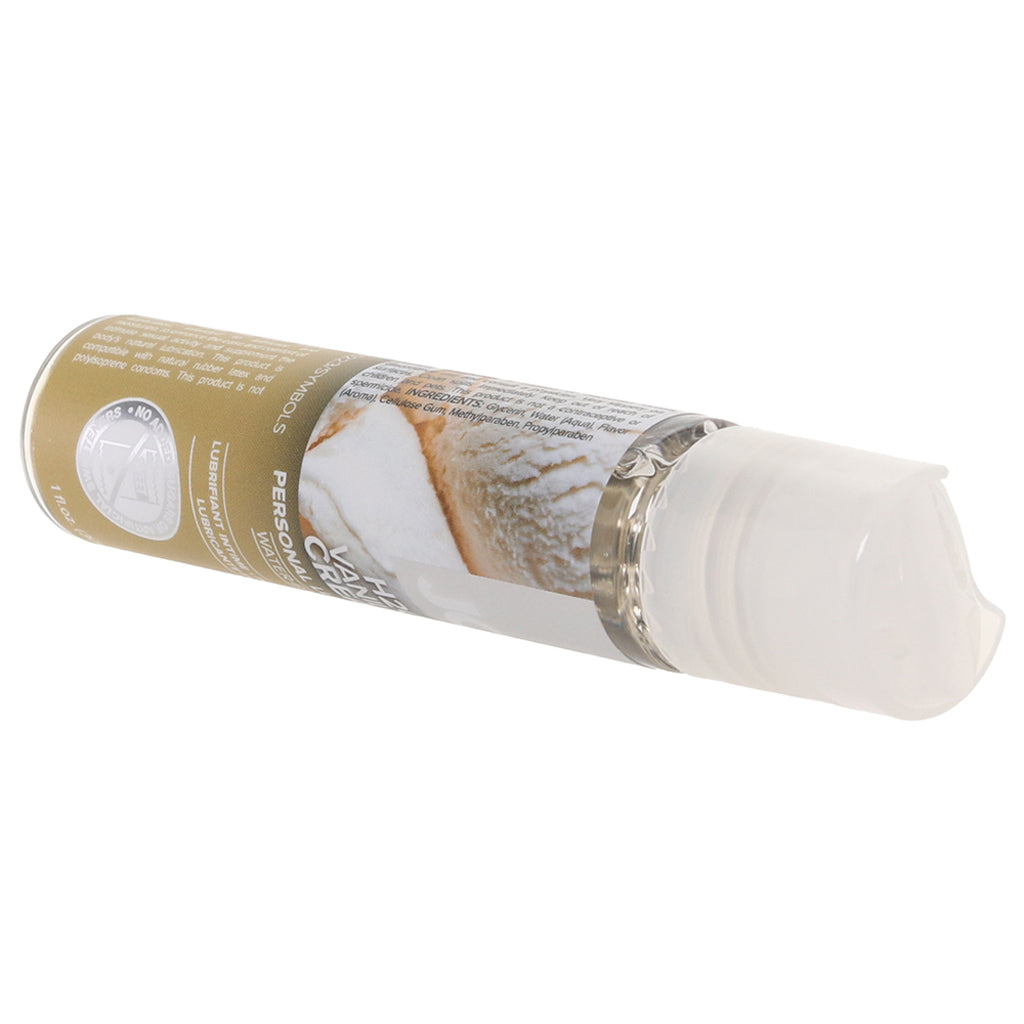 H2O Flavored Lube 1oz/30ml in Vanilla Cream Lubes and Lotions > Flavored Sex Lubes