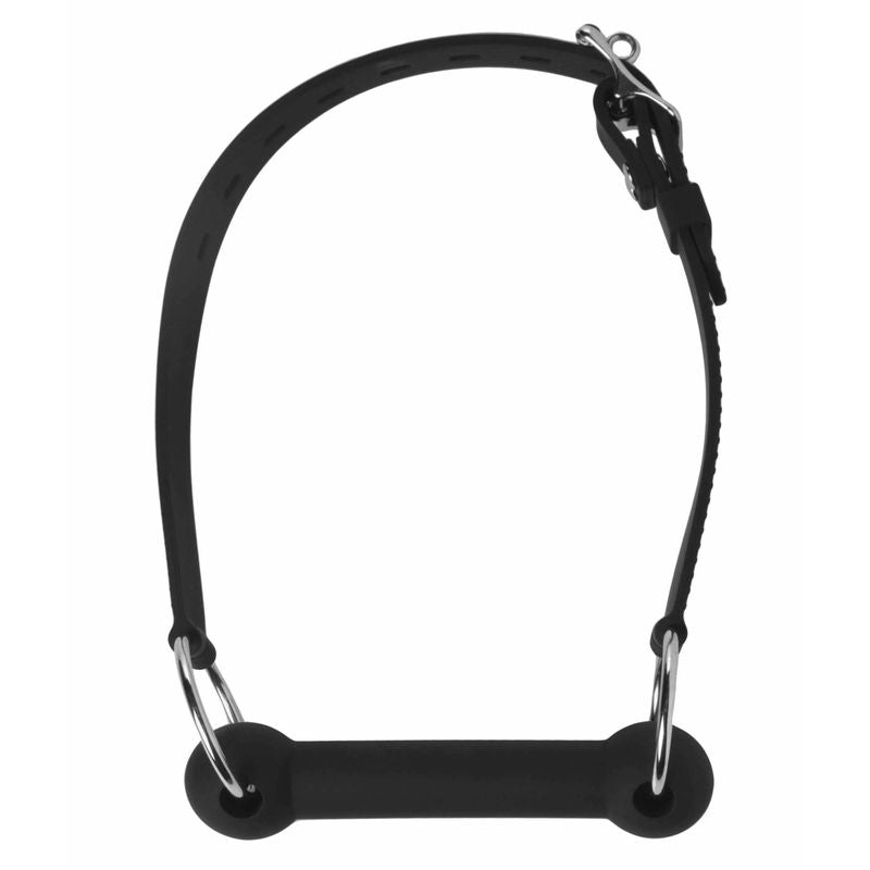 Master Series Mr. Ed Lockable Silicone Horse Bit Gag – Adjustable Silicone Gag