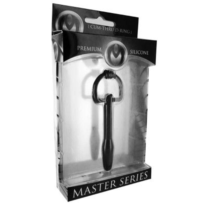 The Hallows Cum Thru D Ring Penis Plug for Urethral Pleasure