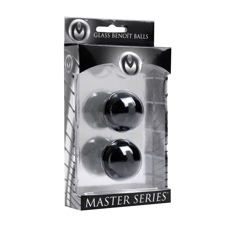 Jaded Glass Ben Wa Balls – 30mm Glass Kegel Exercise Balls