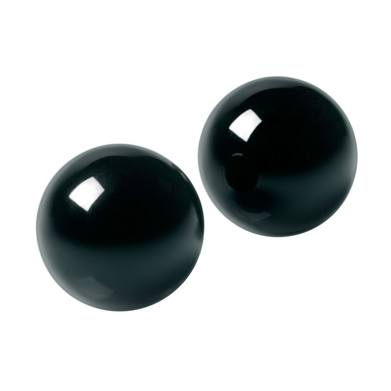 Jaded Glass Ben Wa Balls – 30mm Glass Kegel Exercise Balls