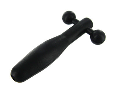 Silicone Cum Thru Barbell Penis Plug for Urethral Play
