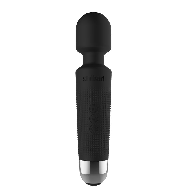 Mini Halo Midnight – Rechargeable Wand Massager with 20 Vibration Patterns