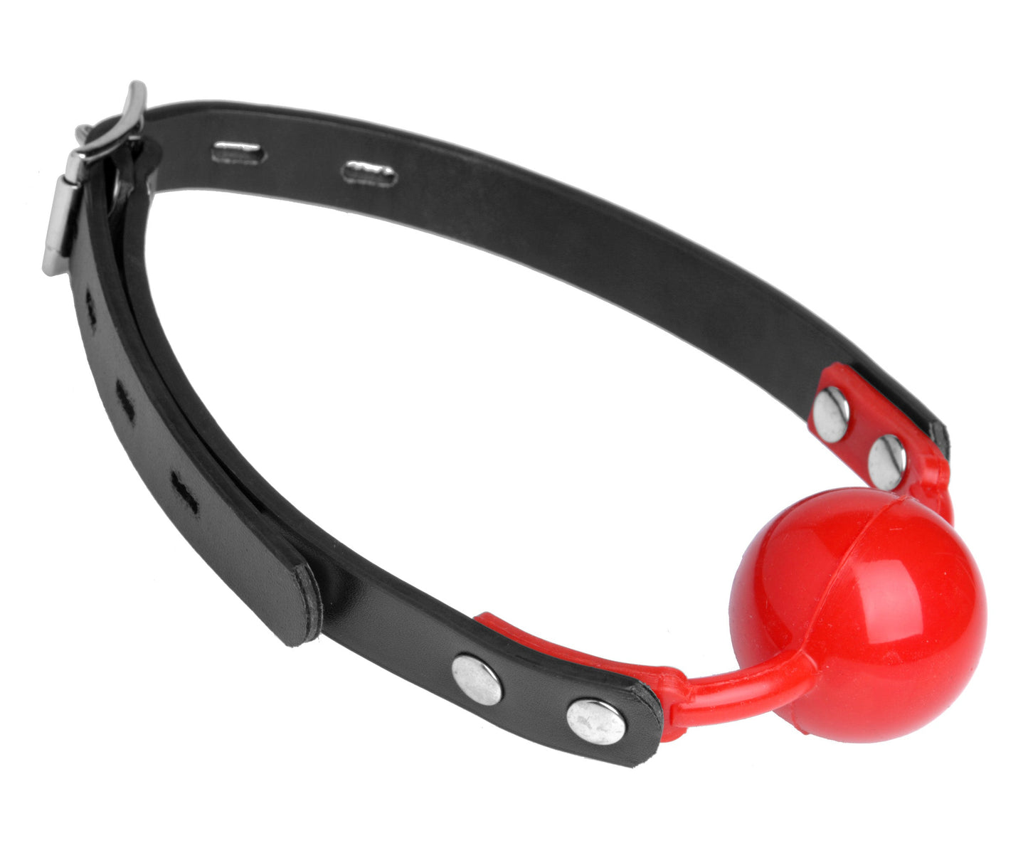 The Hush Gag Silicone Comfort Ball Gag – Adjustable Ball Gag with Locking Buckle