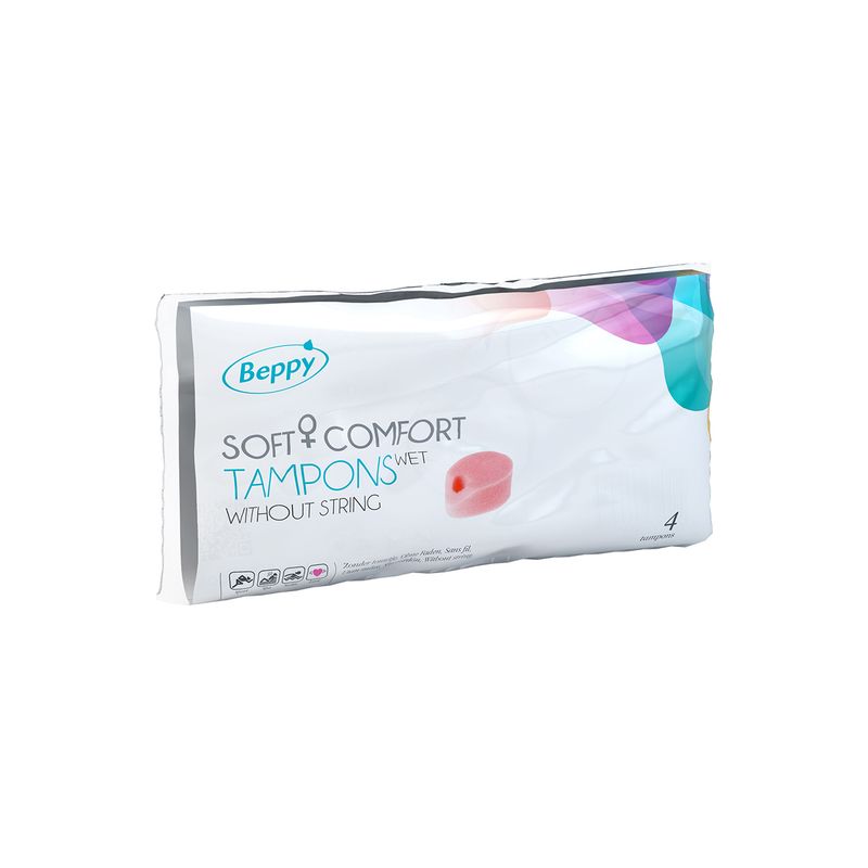 Beppy Soft+Comfort Wet 4 Pc Action Sponges Pack