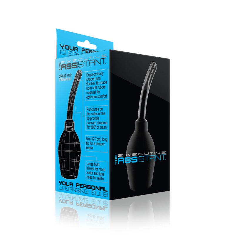 Executive Assistant Cleansing Bulb – Compact Flexible Rubber Tip Cleaner