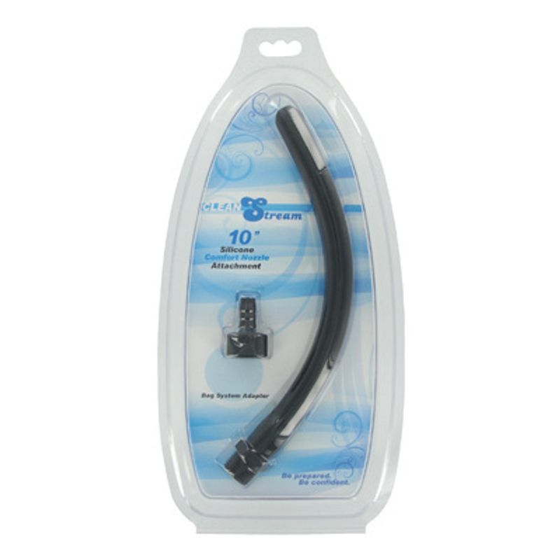 CleanStream Silicone Comfort Nozzle Attachment – Flexible Silicone Douche Nozzle