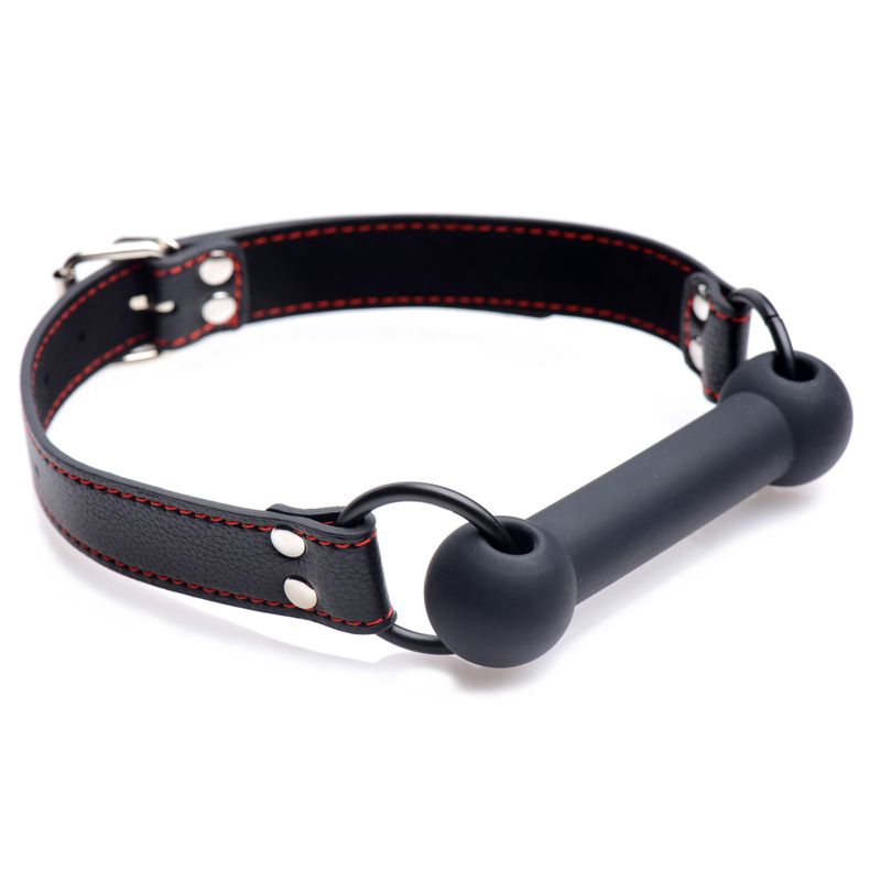 Silicone Bit Gag with Adjustable Strap