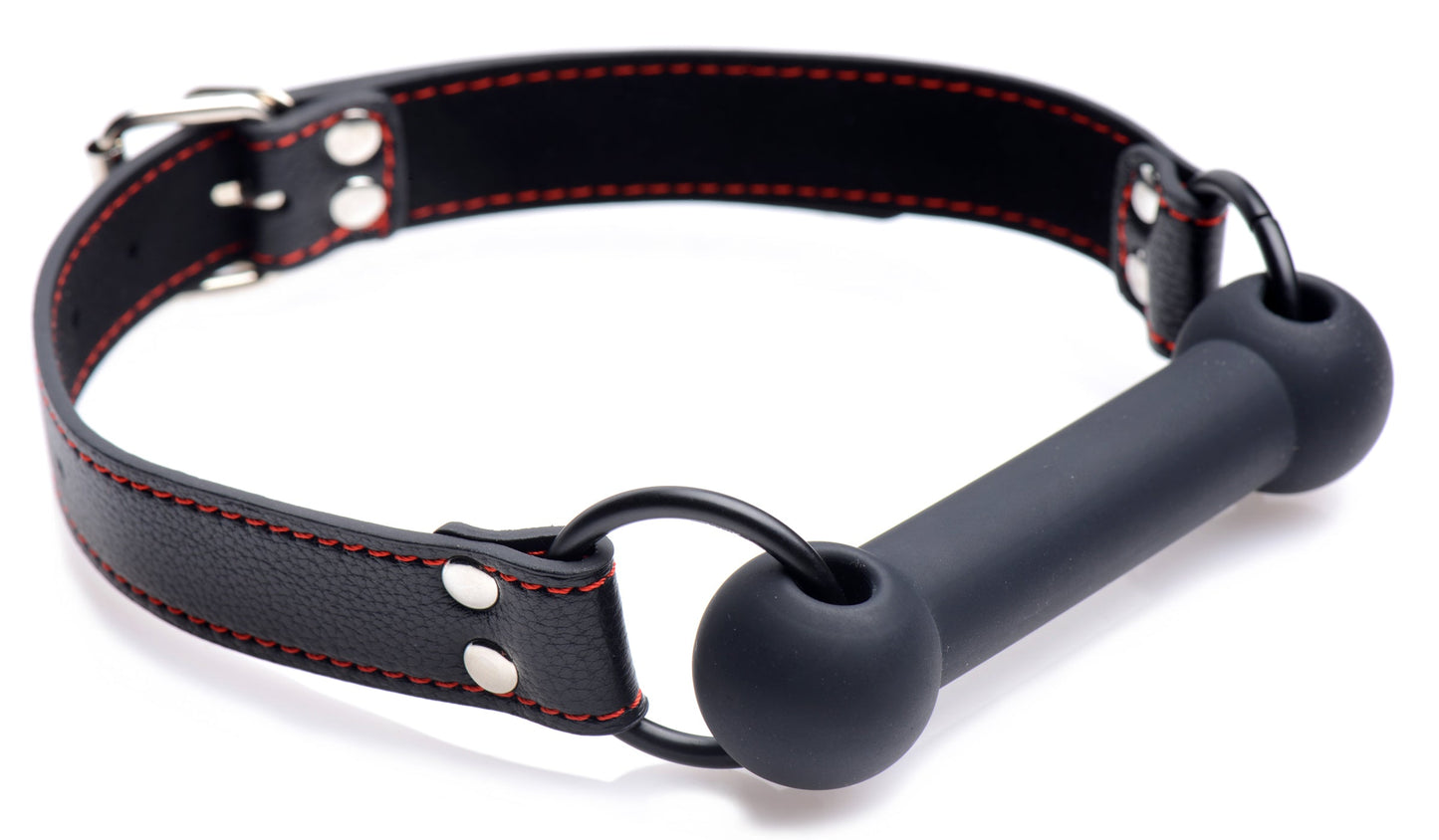 Silicone Bit Gag with Adjustable Strap
