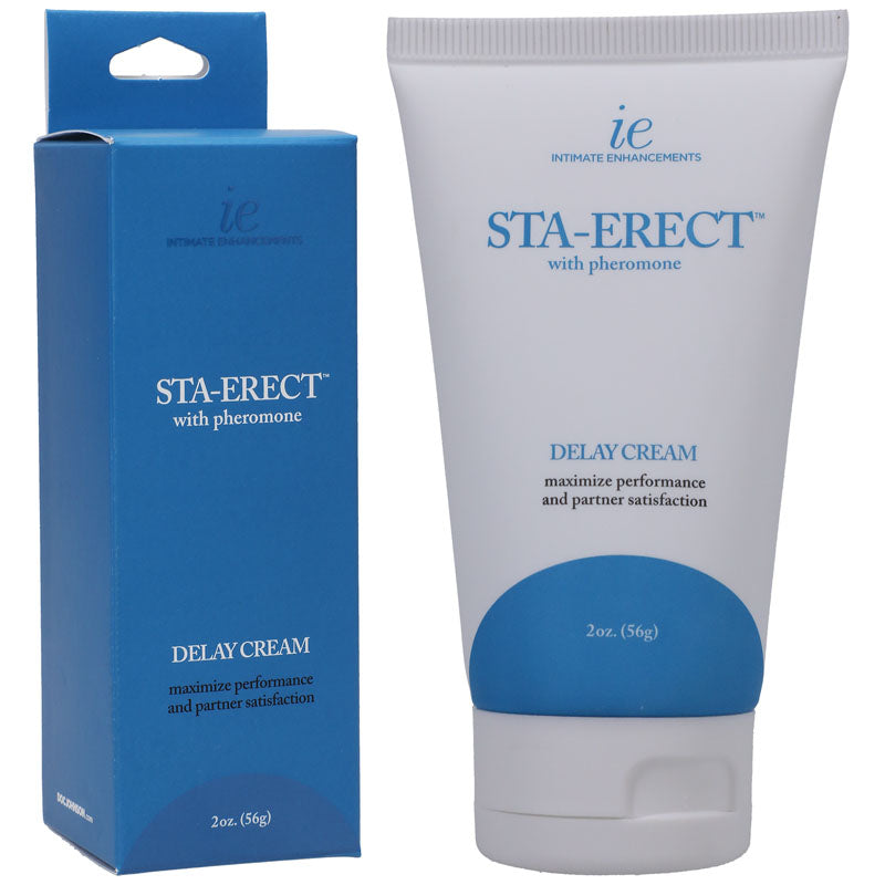Doc Johnson Sta-Erect – Odourless Delay Cream for Men 56g