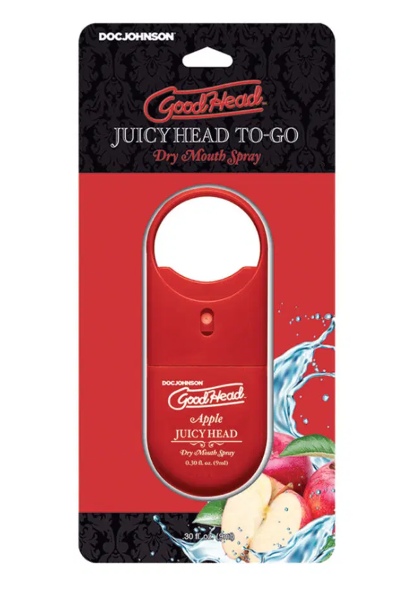 GoodHead Juicy Head To-Go – Travel Size Salivating Oral Spray - Apple