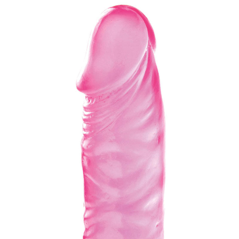 Adam & Eve Jelly Slim Dildo – 5 Inch Flexible Jelly Dildo