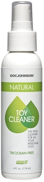 Doc Johnson Natural Toy Cleaner Triclosan-Free Spray 4 fl oz