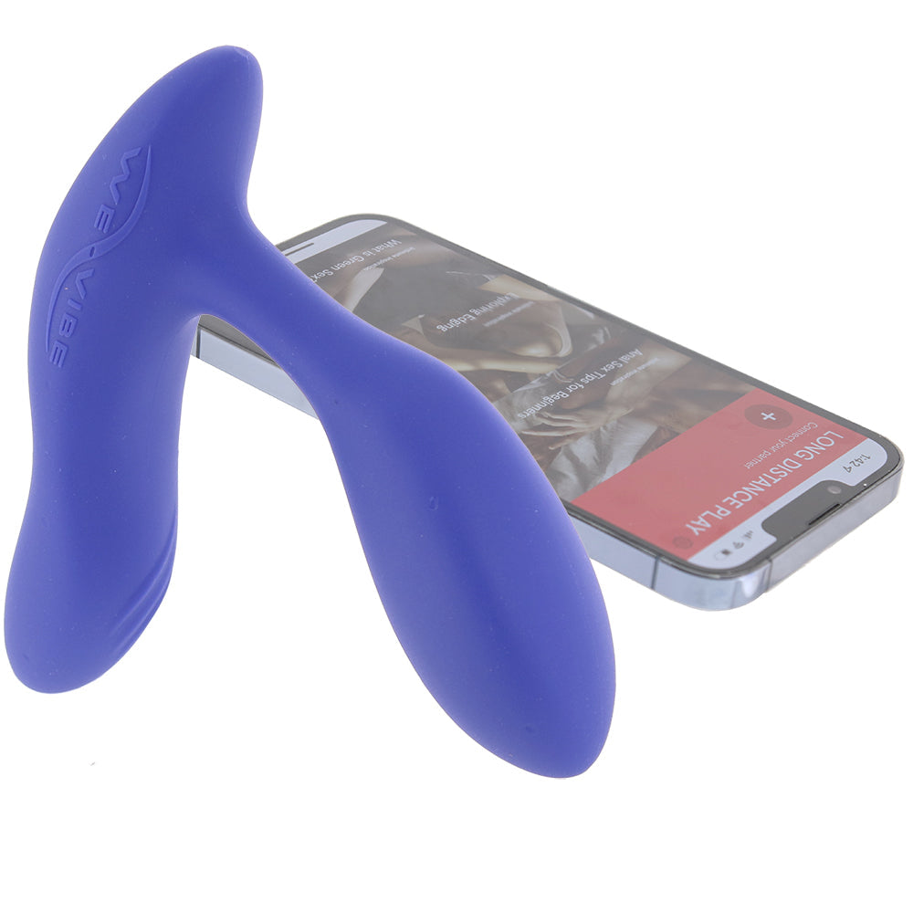 We-Vibe Vector+ Prostate Massager in Royal Blue Anal Sex Toys > Prostate Massagers