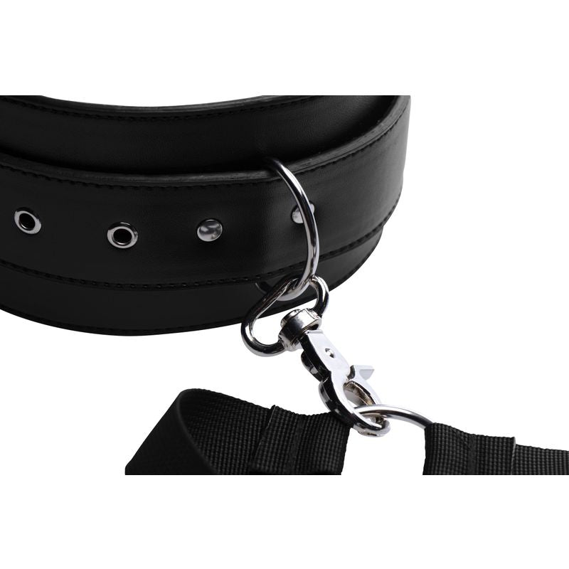 Master Series Acquire Thigh Harness and Wrist Cuffs – Restraint Set