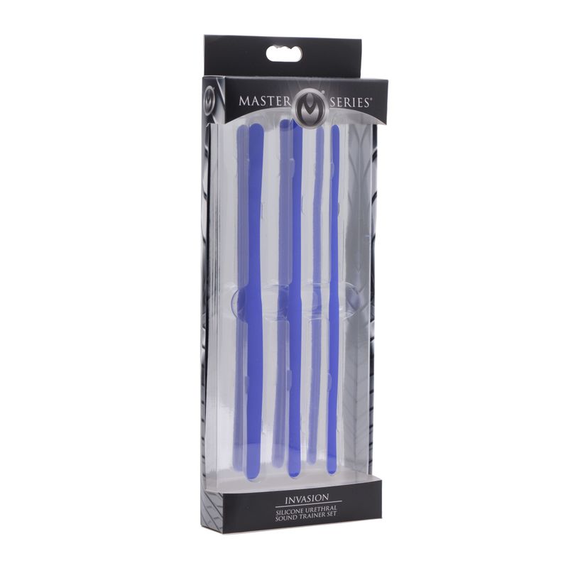 Invasion Silicone Urethral Sound Trainer Set – Body-Safe Flexible Silicone Urethral Sounds