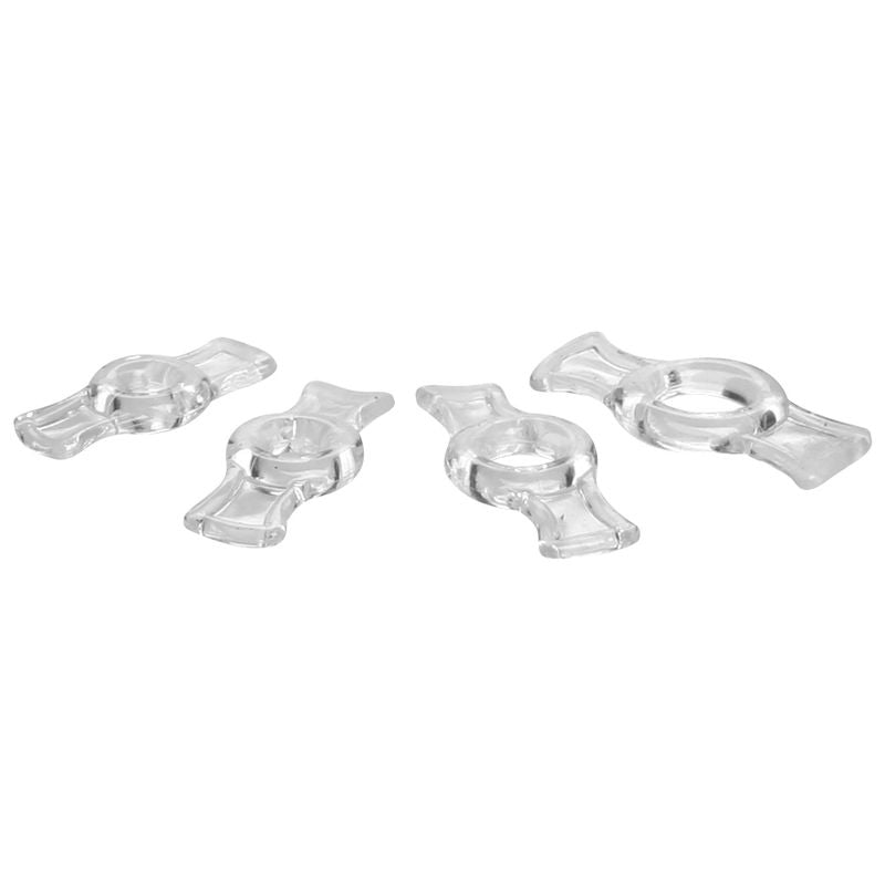 Size Matters Endurance Set With Four Stretchable Sizes – Penis Ring Set
