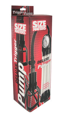 Size Matters Deluxe Trigger Penis Pump – Luxury Penis Pump
